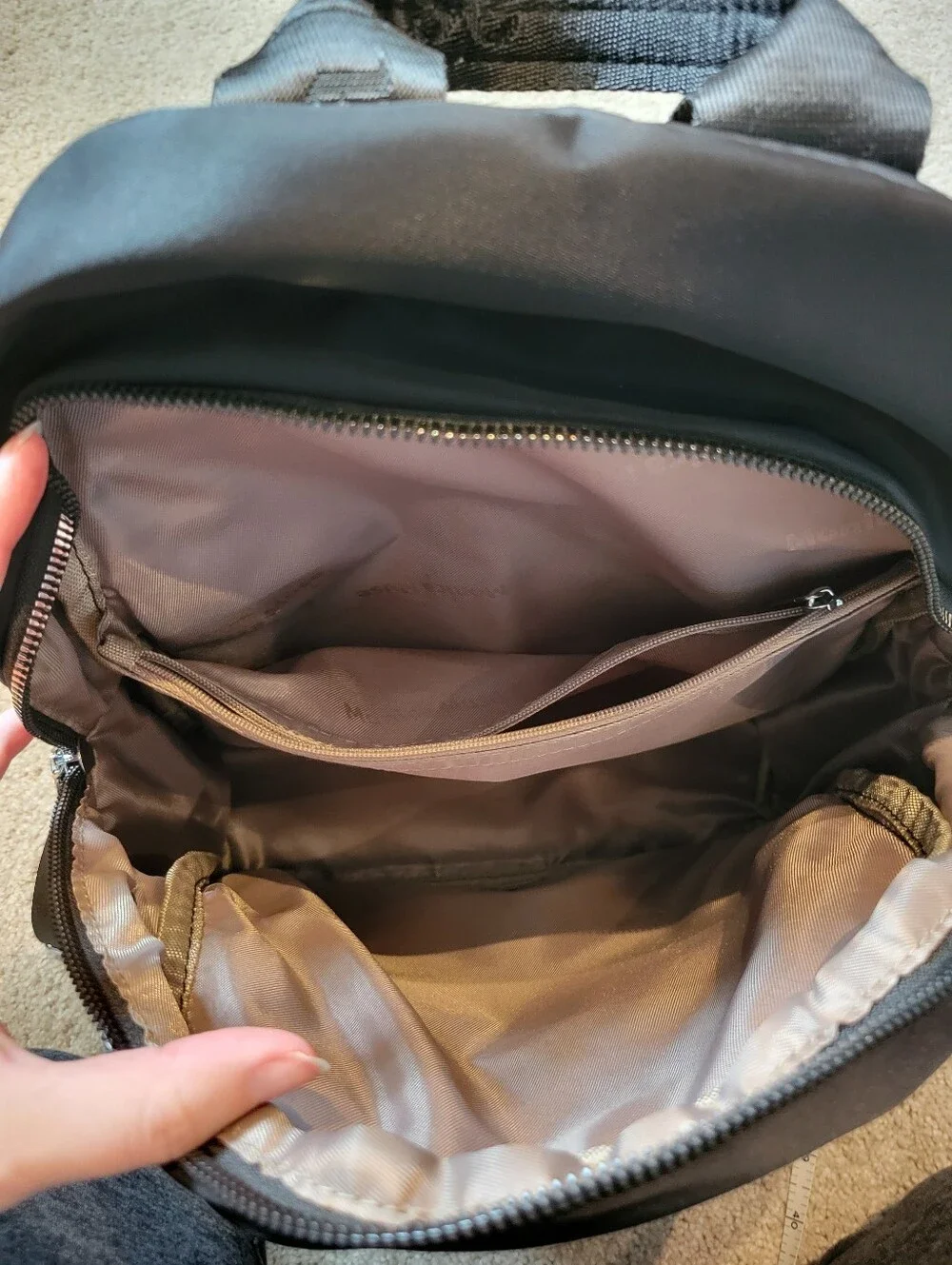Monica Muse Mini Backpack Travel Nylon Black